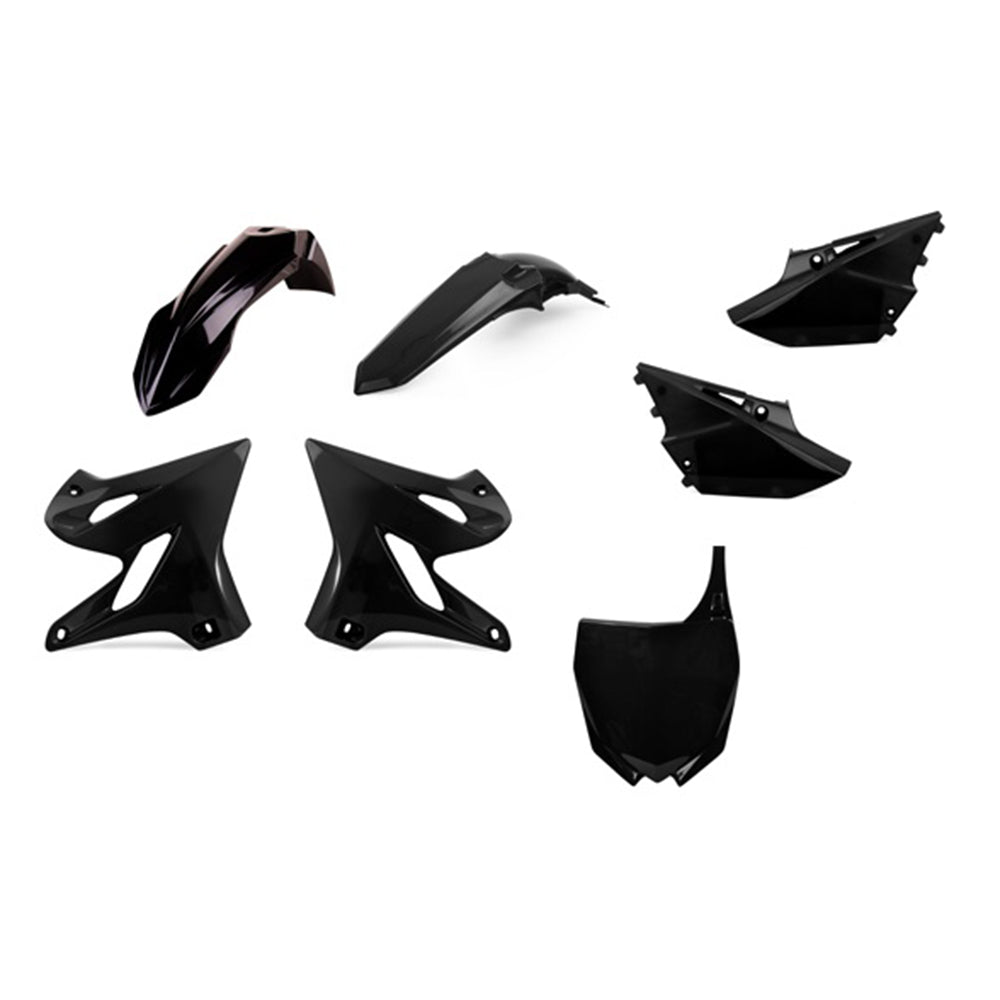 Polisport Plastics Box Kit For Yamaha YZ 125 Black 2015-2018